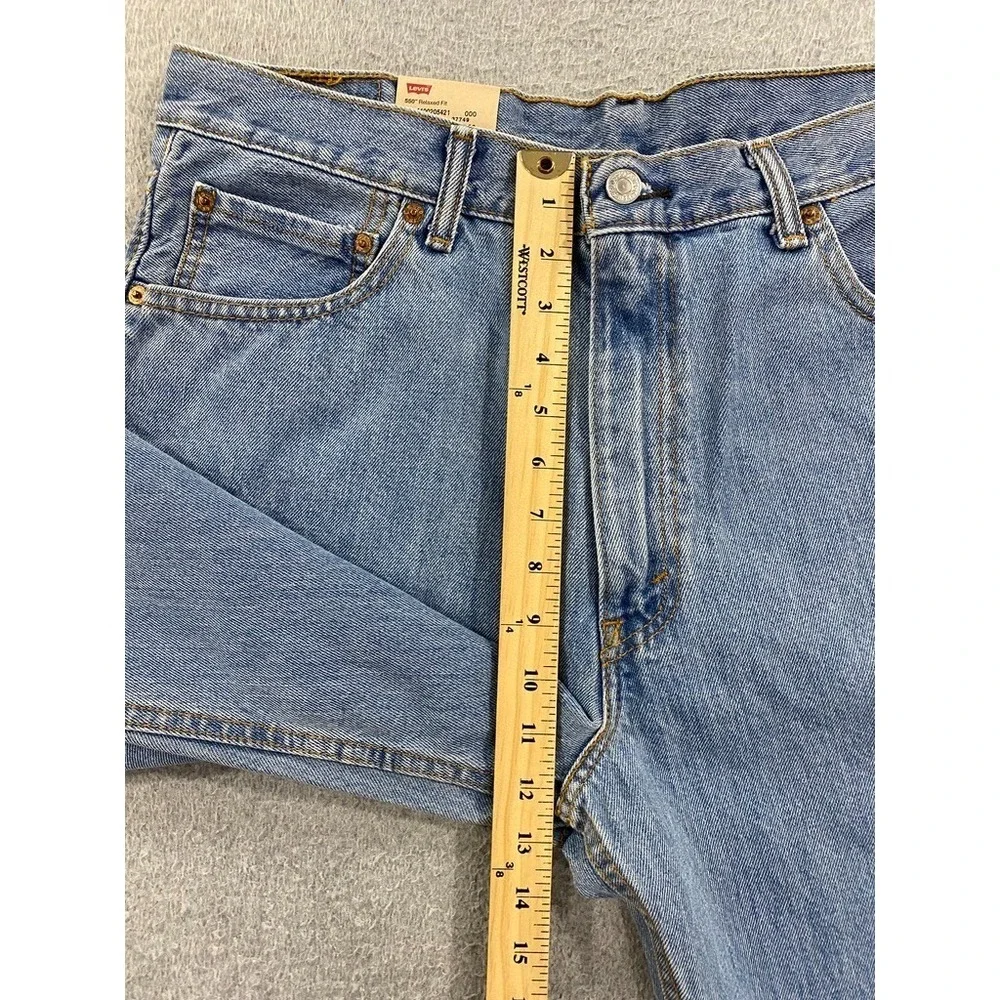 Levi's 550 Relaxed Tappered‎ Fit Jeans Mens 36X30 Blue Denim Classic 100% Cotton